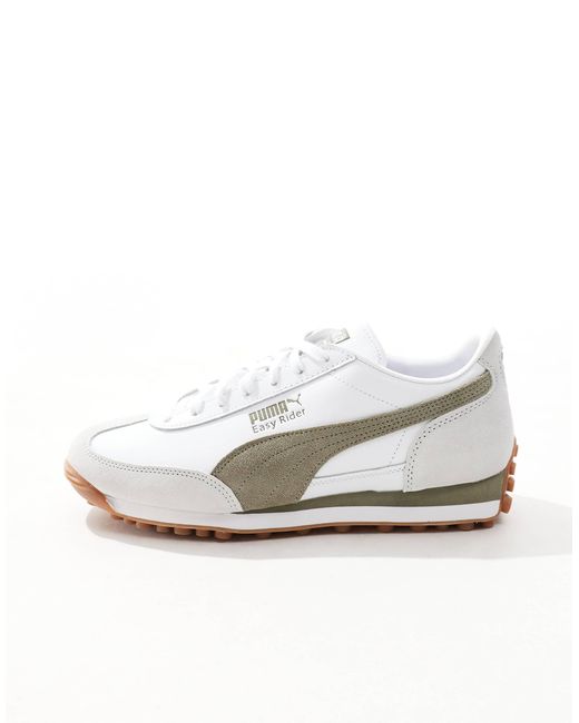PUMA White Easy Rider Trainers for men