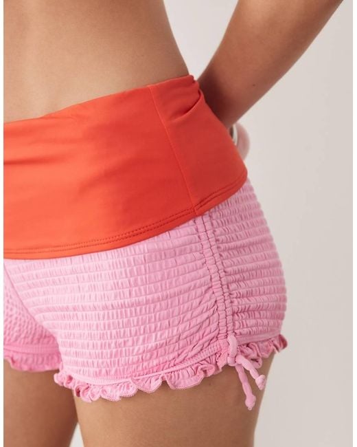 Dippin' Daisy's Red Mini Beach Shorts