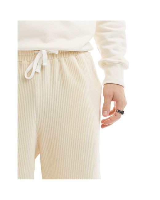 Pantaloncini oversize di ASOS in White da Uomo