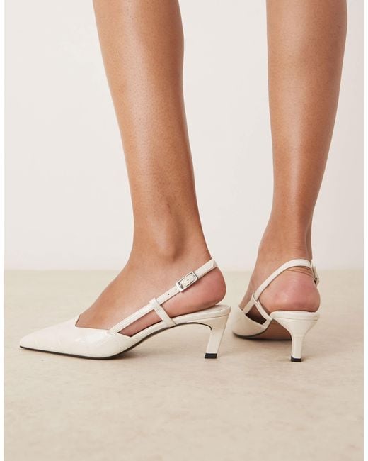 ASOS Natural – shadow – schuhe