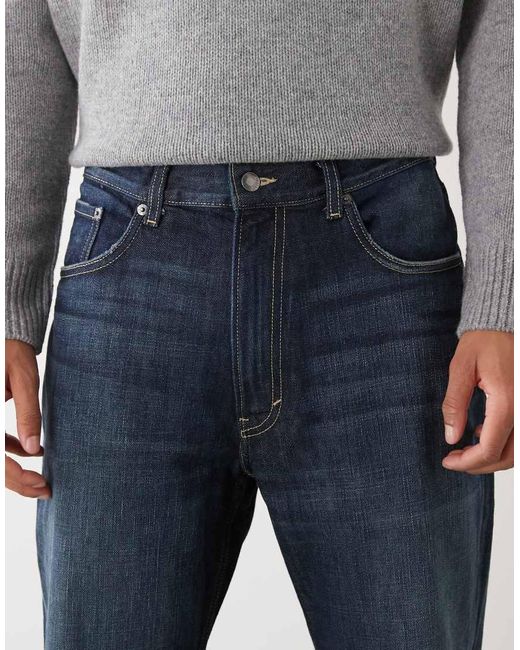 Vaqueros Azul Oscuro De Corte Bootcut Holgado Y Acampanado Mercury De Weekday de hombre de color Gray
