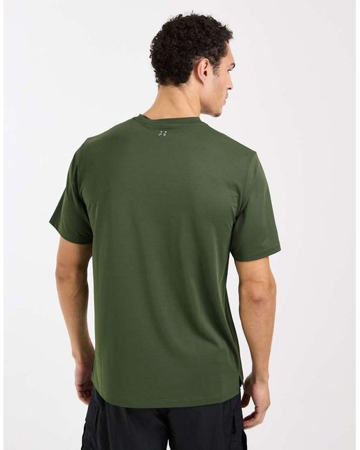 4505 Green Icon Quick Dry Mesh Training T-Shirt for men