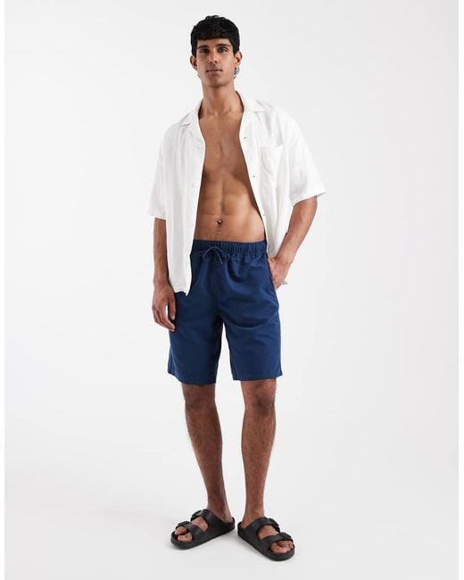 ASOS Blue Swim Shorts for men