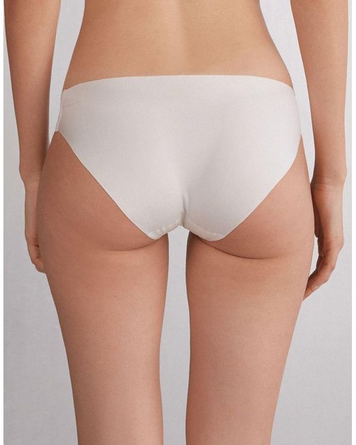 Intimissimi Natural Seamless Microfibre Snug-Fit Panties