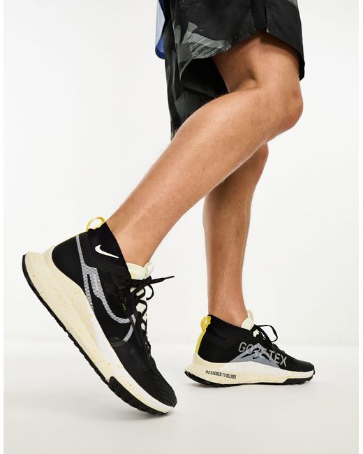 React pegausus trail 4 - baskets en gore-tex - et blanc Nike pour homme en coloris Black