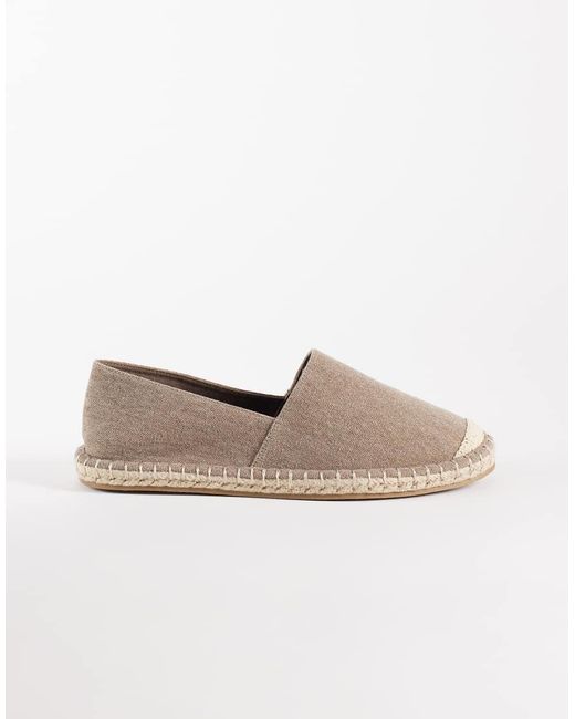 Espadrilles di ASOS in White da Uomo