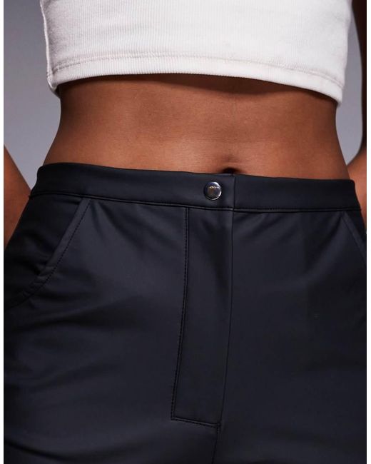 Ann Summers Black Plain Pu Short