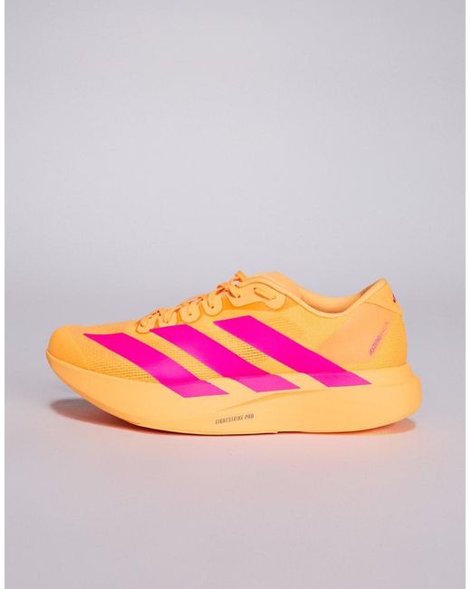 Adidas Originals Gray Adidas Running Adizero Evo Sl Trainers