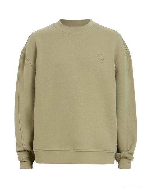 AllSaints – haven – sweatshirt in Green für Herren