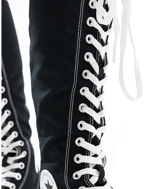Converse White Chuck Taylor All Star Knee Xxx Hi Sneakers
