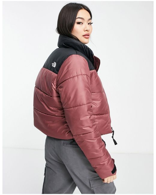 The North Face Saikuru Cropped Puffer Jacket | Lyst