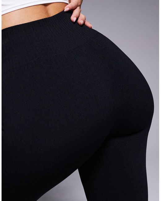 4505 Blue Hourglass Seamless High Waist Gym leggings