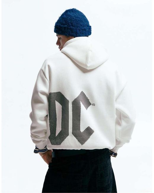 Pull&Bear Gray Ac/dc Hoodie for men