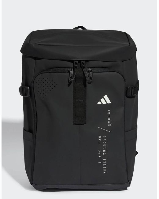 Adidas Originals Black Hybrid Backpack