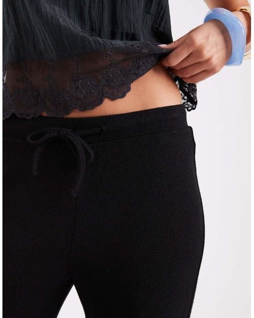 JJXX Blue Co-ord Knitted Trousers