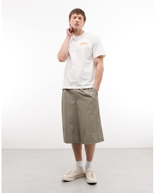 Dickies White Wolfhurst Backprint T-shirt for men