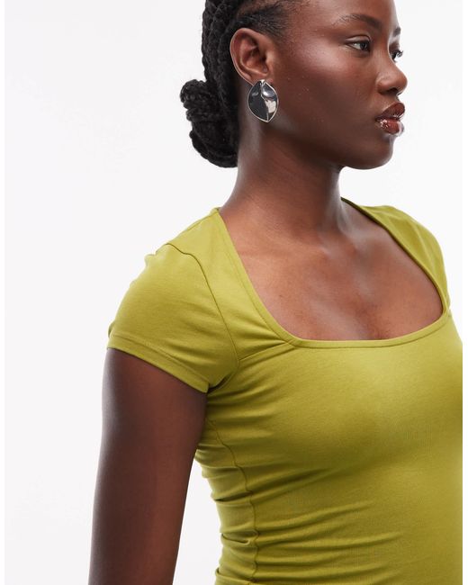 ASOS Green – baumwoll-oberteil