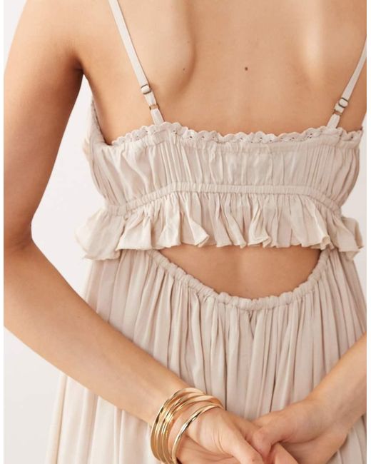 Iisla & Bird Natural Maxi Beach Dress