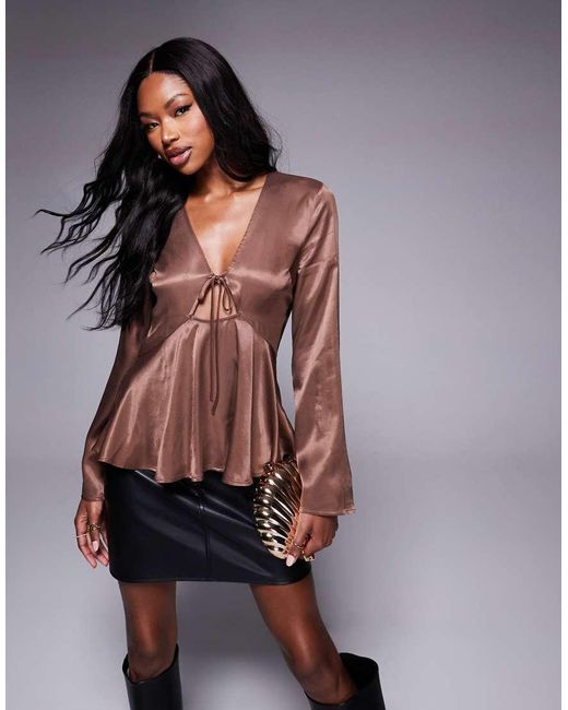 Top di ASOS in Purple