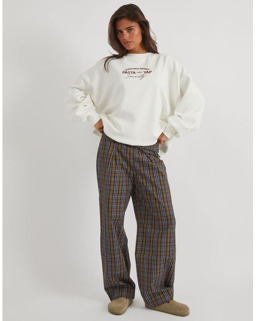 Skinnydip London Natural Girl Dinner Society Sweatshirt