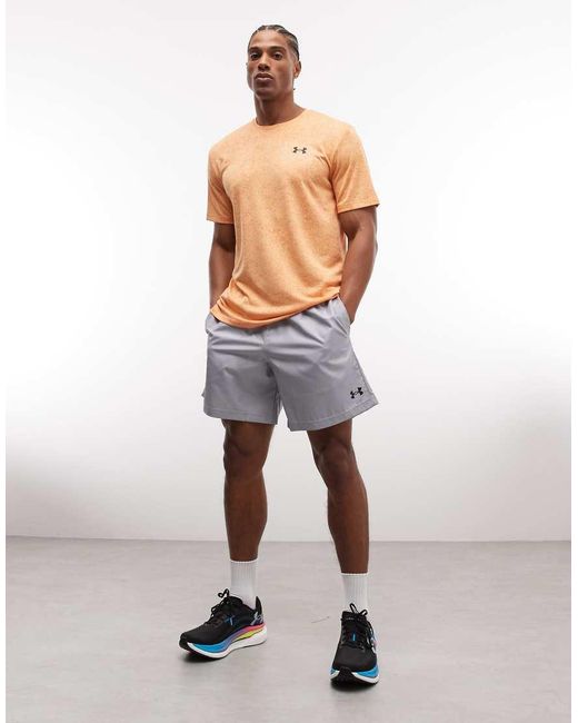 Under Armour White Tech Woven 7-inch Shorts for men