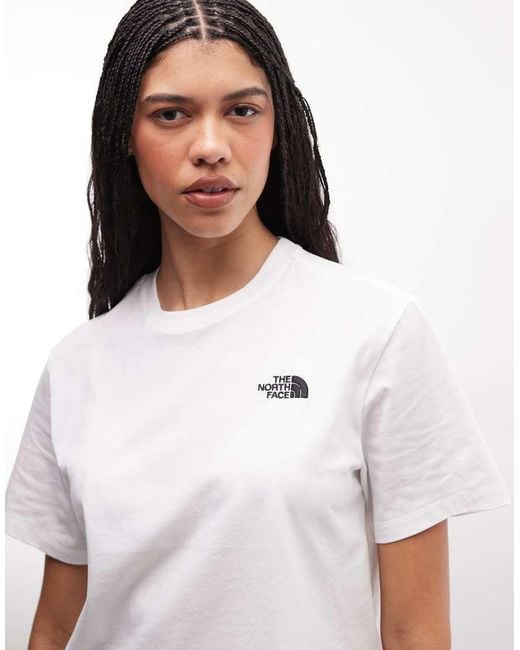 The North Face W Evolution Simple Dome in het White
