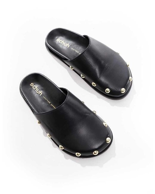 Schuh Brown Teale Clog Mules