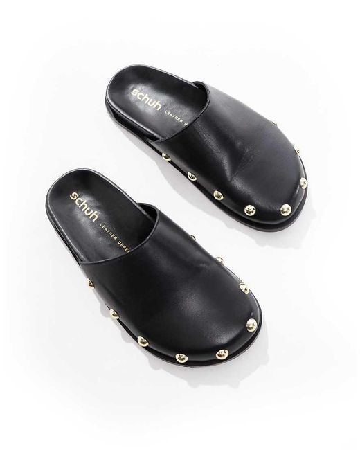 Schuh Brown Teale Clog Mules