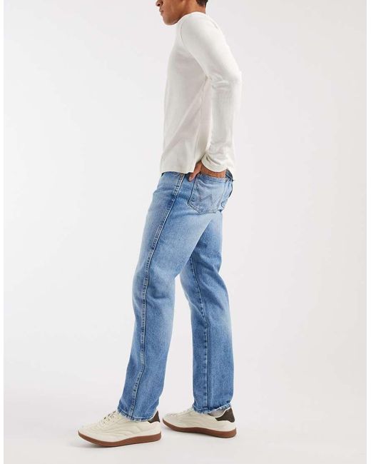 Wrangler Blue 13Mwz Original Cowboy Straight Fit Jeans