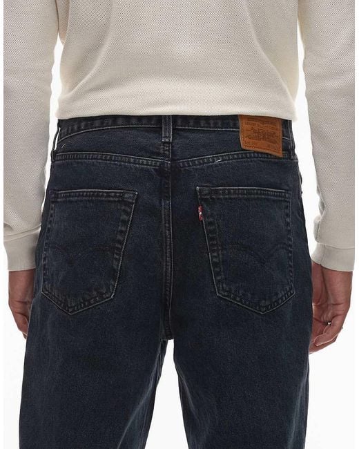 Vaqueros De Corte Recto Suelto Con 568 De -Azul Marino Levi's de hombre de color White
