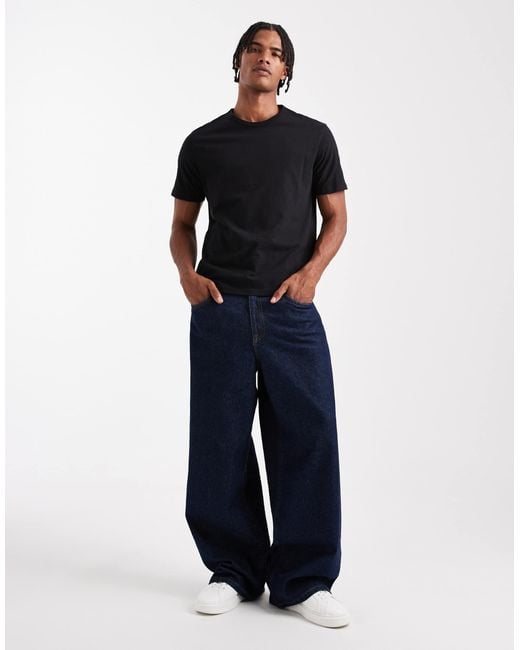 Jack & Jones Black Slim T-shirt for men