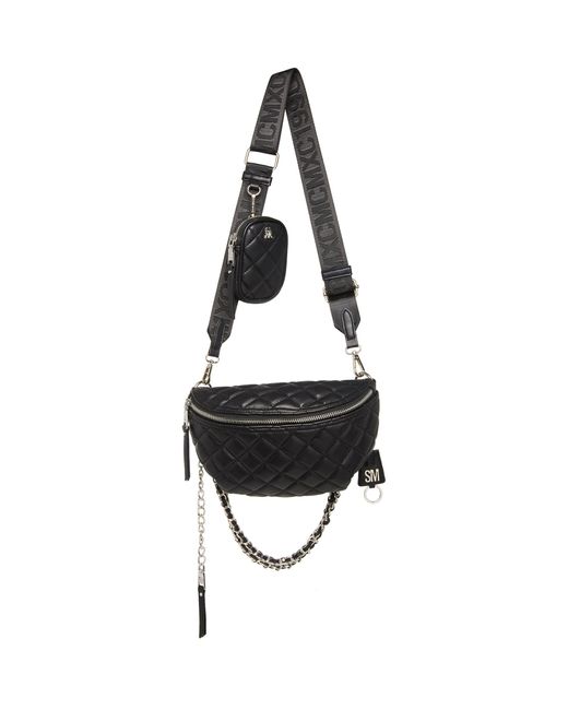 Steve Madden Bpossess Quilted Crossbody Sling Bag in Black Lyst Canada