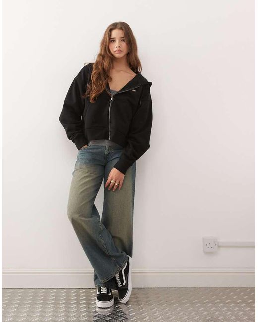 Dickies Black Oakport Zip Hoodie
