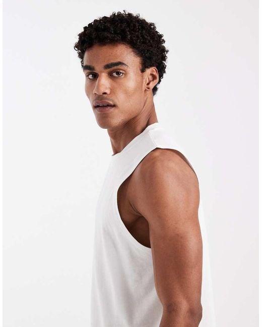 ASOS White Essentials Tank for men