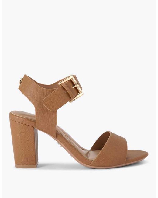 Carvela Kurt Geiger Brown Sadie 2 Heeled Sandals