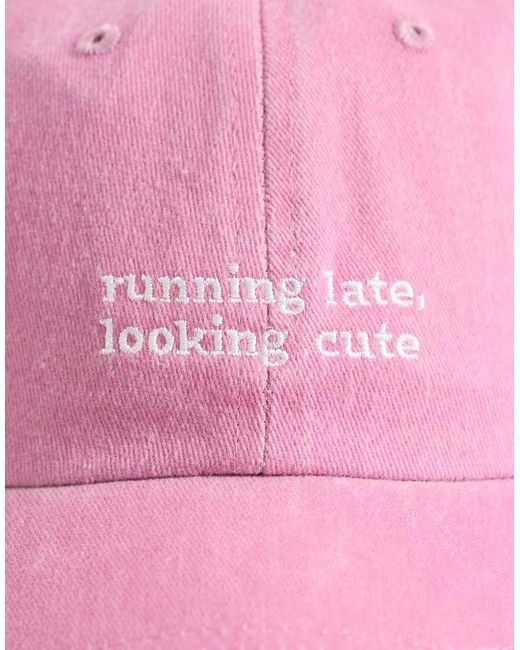 Running Late di ASOS in Pink