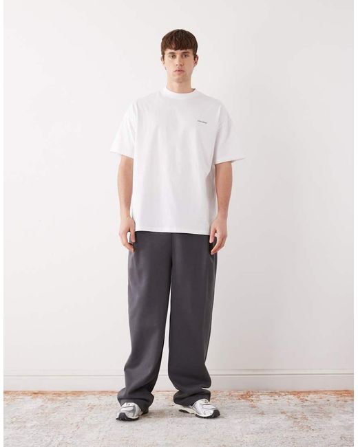 Collusion White Logo T-Shirt for men