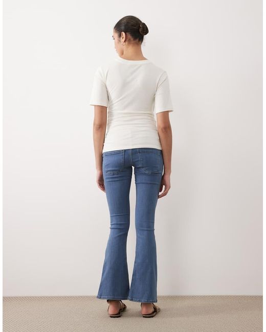 ONLY Blue Push-up Flare Jeans