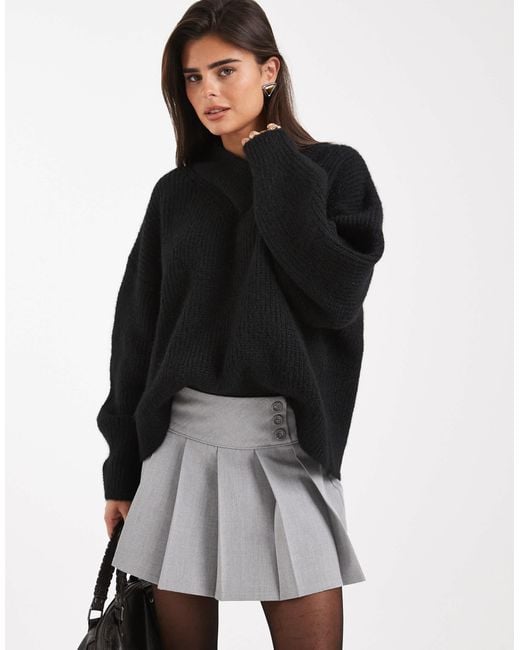 ASOS Black V-neck Sweater