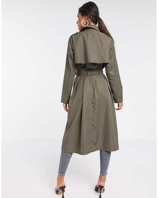 vero moda trench coat