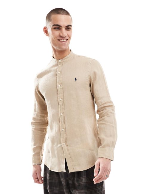 Polo Ralph Lauren – leinen-hemd in Natural für Herren