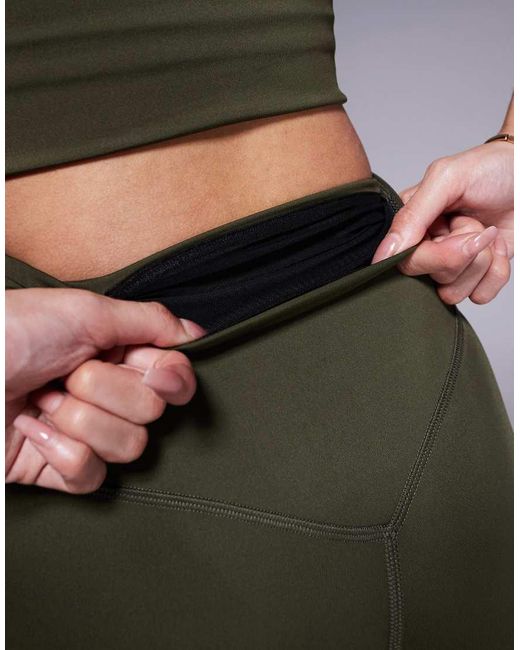4505 Green Icon Active Bum Sculpt High Waist Gym legging With Inner Pocket