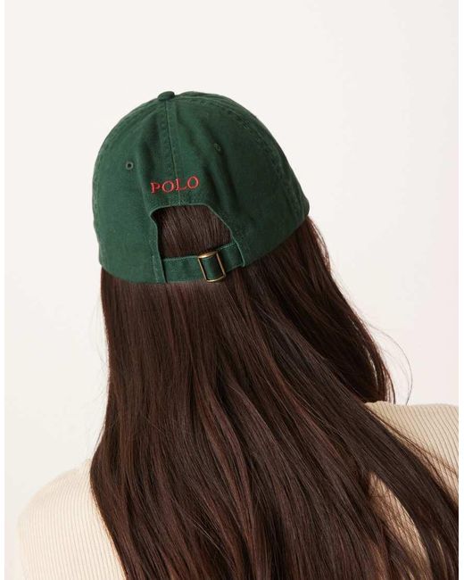 Polo Ralph Lauren Green Icon Logo Baseball Cap
