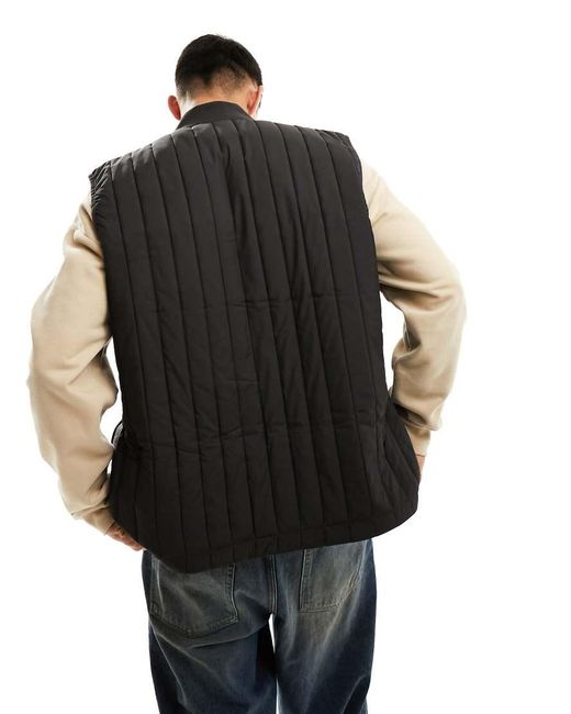 Jack & Jones Blue Essentials Quilted Gilet for men