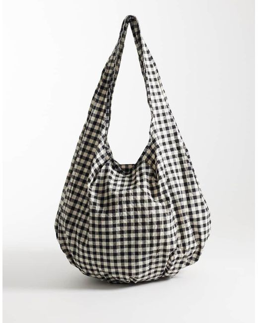 Borsa Shopping Ripiegabile di ARKET in Black