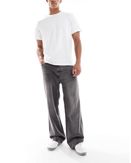 ASOS – 3er-pack basic-t-shirts in White für Herren