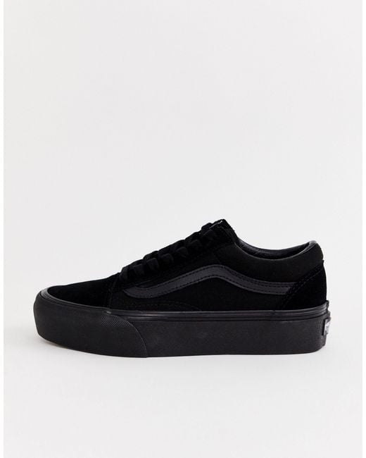 vans old skool grosse semelle