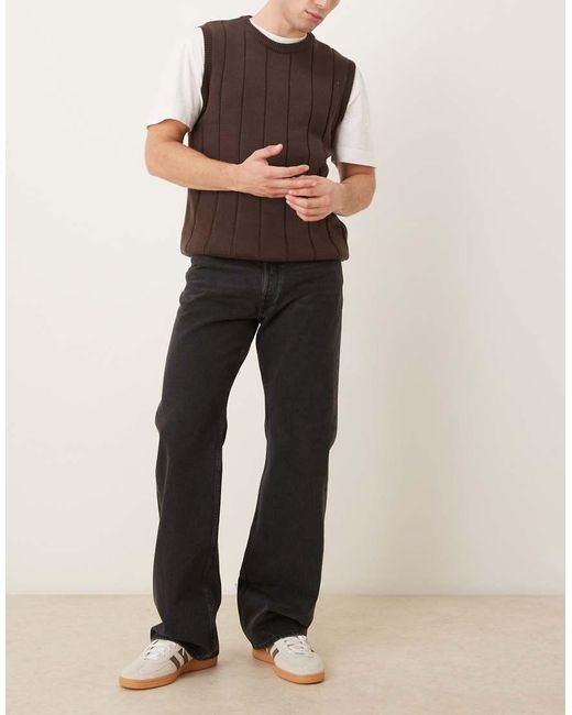 ARKET Black Canyon Bootcut Jeans for men