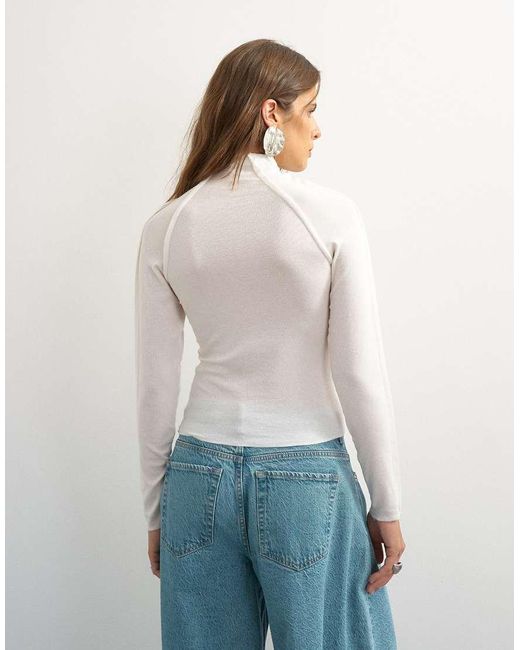 X Cara TOPSHOP de color Gray