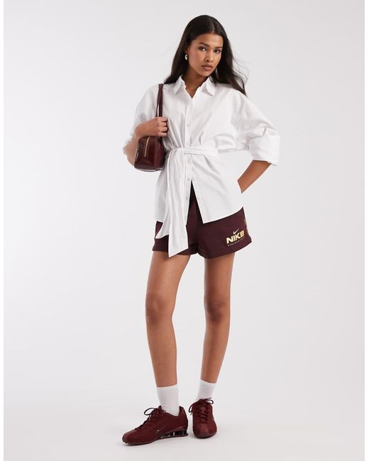 Nike Red Varsity Fleece Shorts